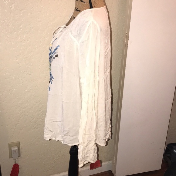 Boho style Mossimo supply co blouse - Picture 3 of 8